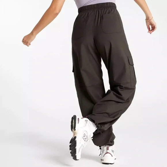 CALIA by Carrie Underwood Black Track Pants Relaxed Fit - Picture 4 of 6